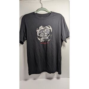 Uniqlo UT One Piece Red Movie  Luffy Graphic Tshirt Black Size Small Anime Manga